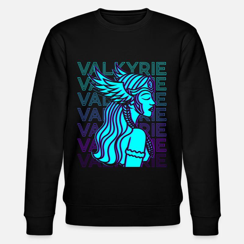 Valkyrie Viking Rétro - Sweat bio CHANGER Stanley/Stella Unisexe - noir
