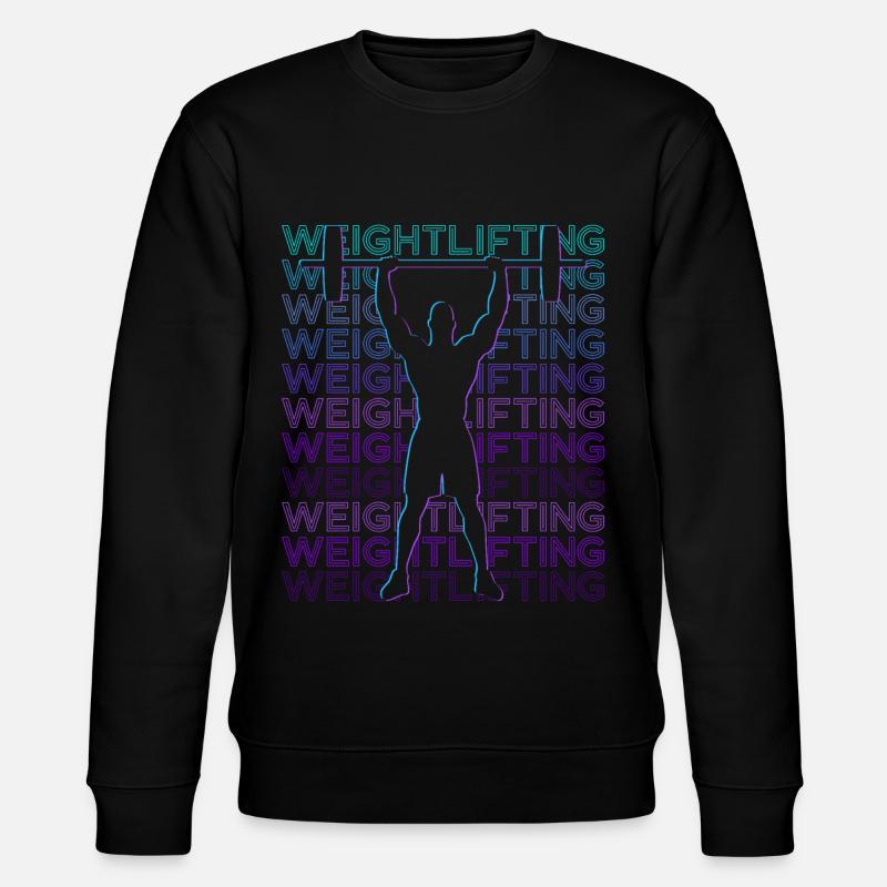 Haltérophilie Haltérophile Retro - Sweat bio CHANGER Stanley/Stella Unisexe - noir