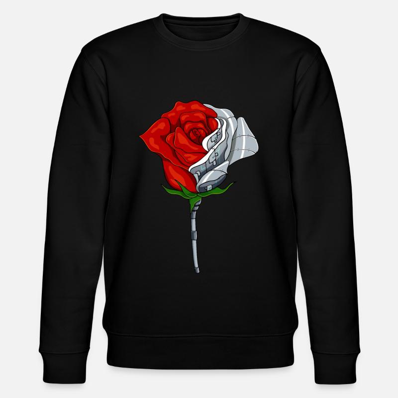 Cyborg Rose Cyber Esthétique - Sweat bio CHANGER Stanley/Stella Unisexe - noir