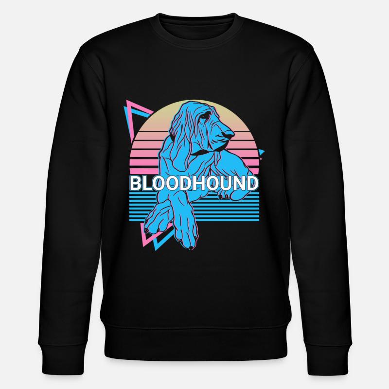 Bloodhound Rétro - Sweat bio CHANGER Stanley/Stella Unisexe - noir