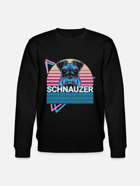 Schnauzer Rétro - Sweat bio CHANGER Stanley/Stella Unisexe - noir