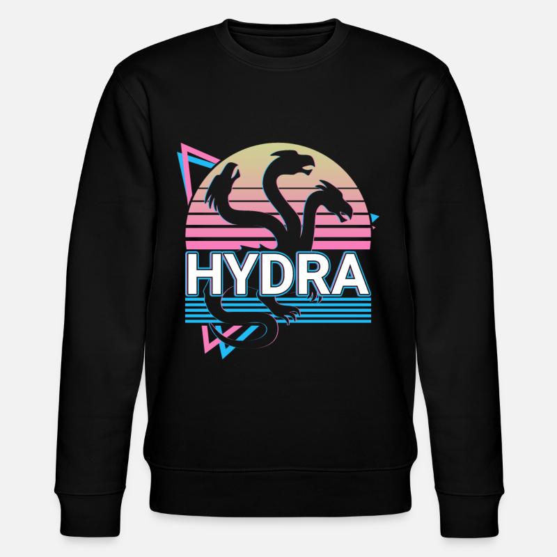 Hydra Mythologie grecque antique Rétro - Sweat bio CHANGER Stanley/Stella Unisexe - noir