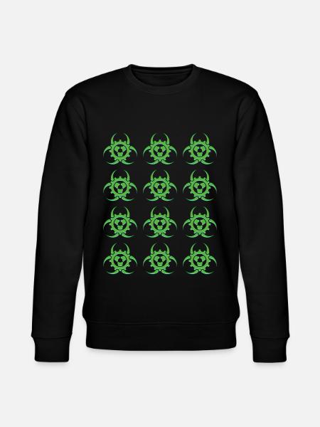Biopunk Symbols Biopunk Aesthetics - Stanley/Stella CHANGER Unisex Organic Sweatshirt - black