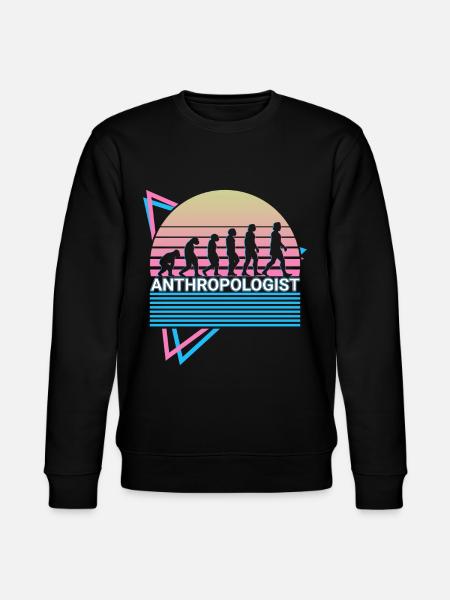 Anthropologist Anthropology Retro - Stanley/Stella CHANGER Unisex Organic Sweatshirt - black