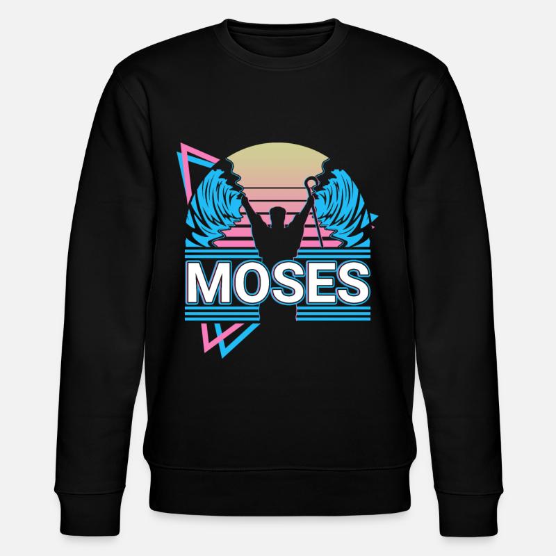 Moïse Prophète Juif Christianisme R - Sweat bio CHANGER Stanley/Stella Unisexe - noir