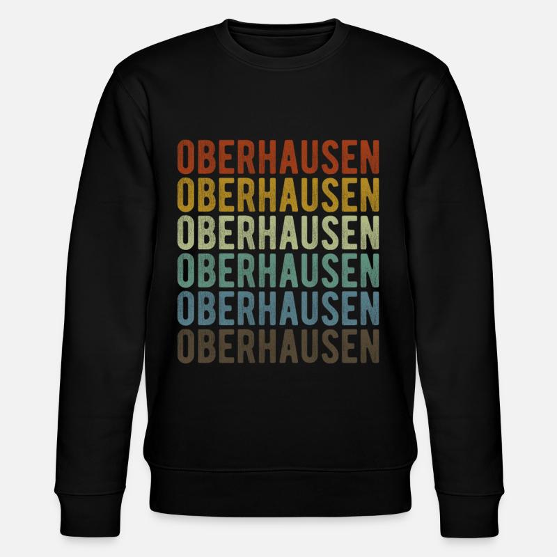 Oberhausen City Retro Vintage - Sweat bio CHANGER Stanley/Stella Unisexe - noir