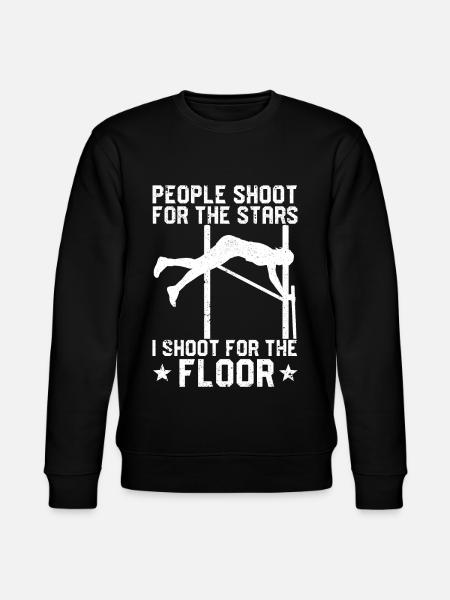 Fun Pole Vault Pole Vault - Stanley/Stella CHANGER Unisex Organic Sweatshirt - black