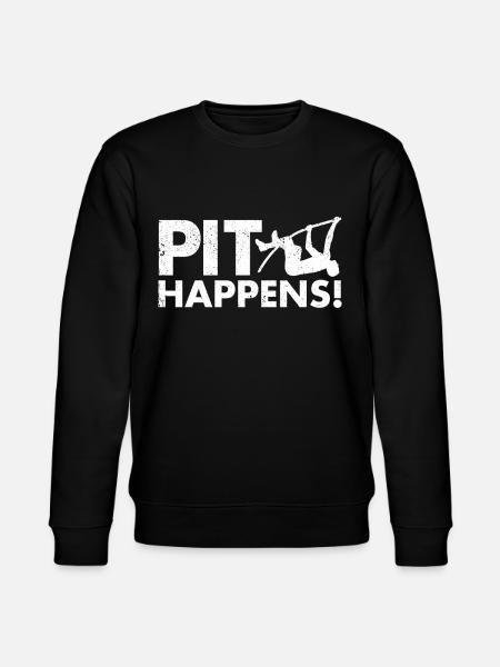 Fun Pole Vault Pole Vault - Stanley/Stella CHANGER Unisex Organic Sweatshirt - black