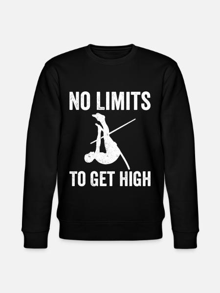 Fun Pole Vault Pole Vault - Stanley/Stella CHANGER Unisex Organic Sweatshirt - black
