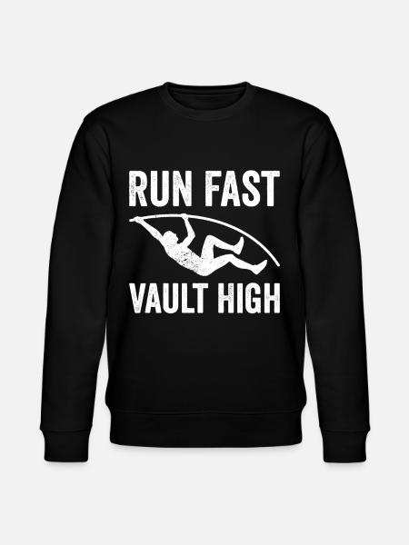Fun Pole Vault Pole Vault - Stanley/Stella CHANGER Unisex Organic Sweatshirt - black