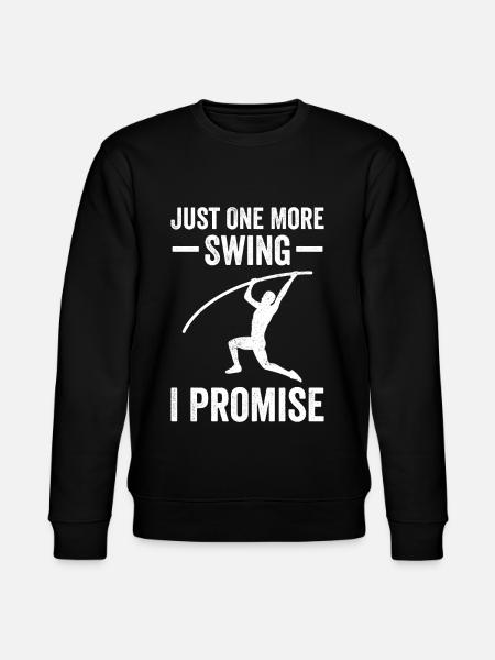 Fun Pole Vault Pole Vault - Stanley/Stella CHANGER Unisex Organic Sweatshirt - black