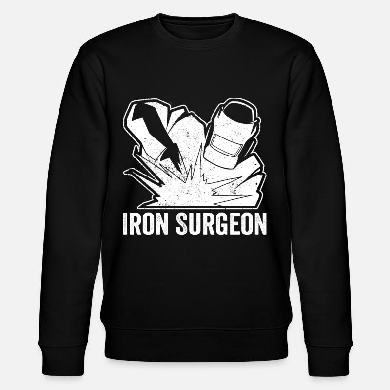 Iron Surgeon Schweißer Schweißen - Stanley/Stella Unisex Bio-Sweatshirt CHANGER - Schwarz