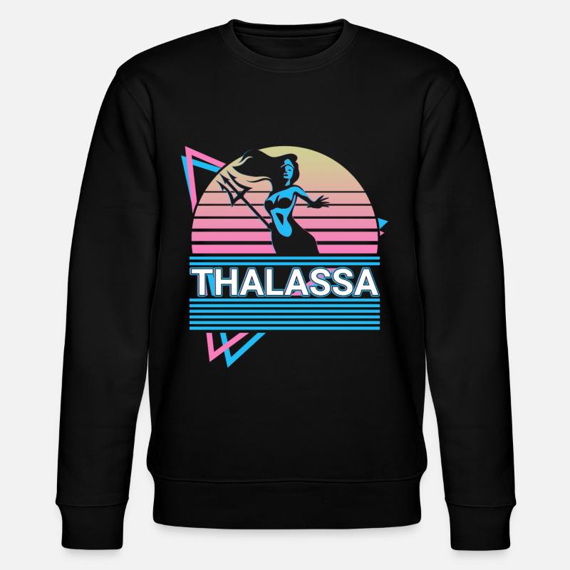 Déesse Thalassa Mythologie grecque antique - Sweat bio CHANGER Stanley/Stella Unisexe - noir