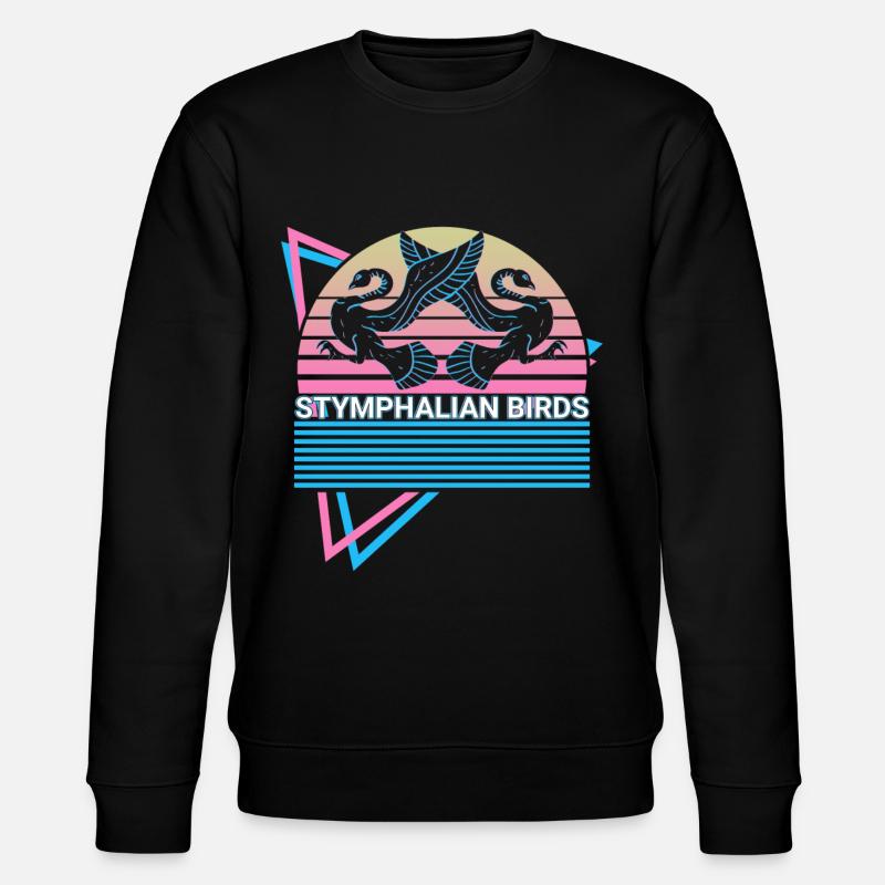 Stymphalian birds Mythical creature Greek - Stanley/Stella CHANGER Unisex Organic Sweatshirt - black