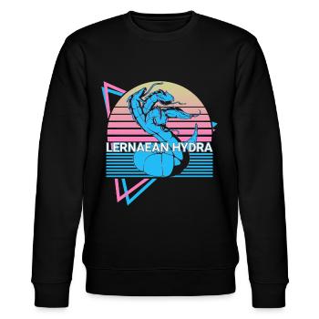 Lernaean Hydra Mythical Creature Greek Myth - Stanley/Stella CHANGER Unisex Organic Sweatshirt - black - Front - Nik (191cm) & Marisol (170cm)
