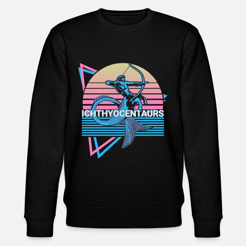 Ichthyocentaurs créatures mythiques mythologie grecque - Sweat bio CHANGER Stanley/Stella Unisexe - noir