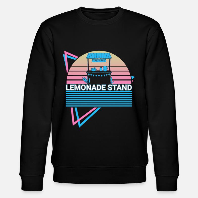 Stand de limonade rétro - Sweat bio CHANGER Stanley/Stella Unisexe - noir