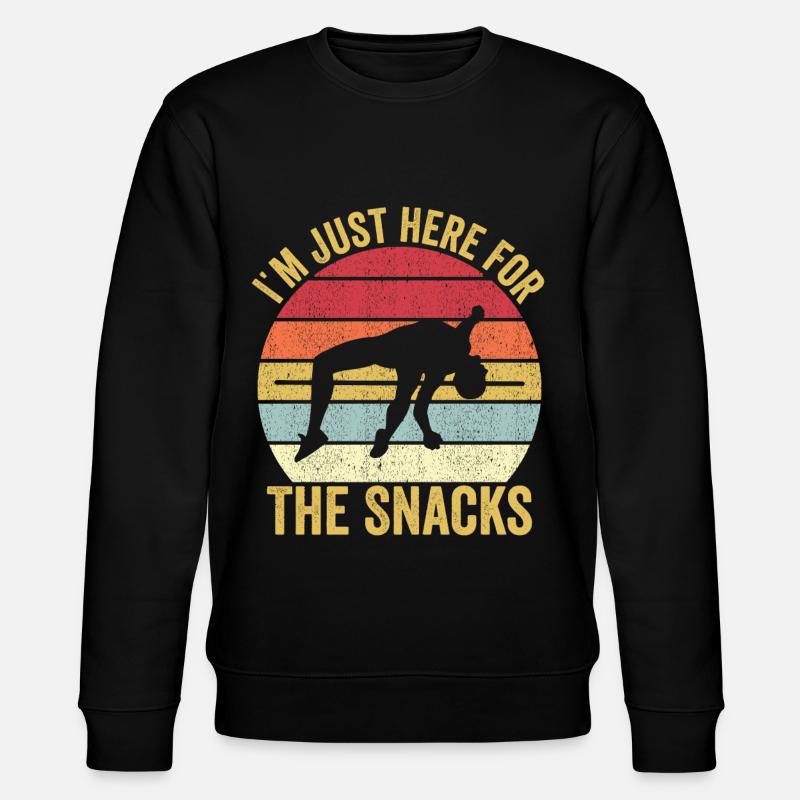 Fun Pole Vault Pole Vault - Stanley/Stella CHANGER Unisex Organic Sweatshirt - black