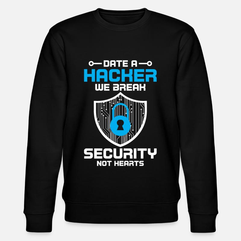 Cybersecurity Computersicherheit Cybersecurity - Stanley/Stella Unisex Bio-Sweatshirt CHANGER  - Schwarz