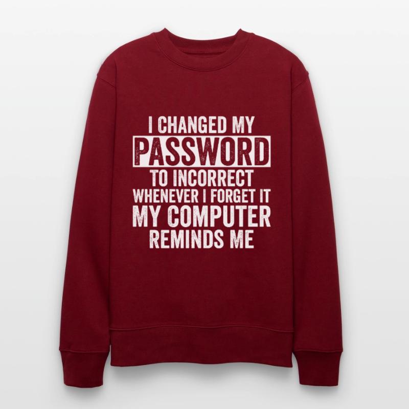 Cybersecurity Computer Security Cybersecurity Stanley/Stella CHANGER Unisex Organic Sweatshirt