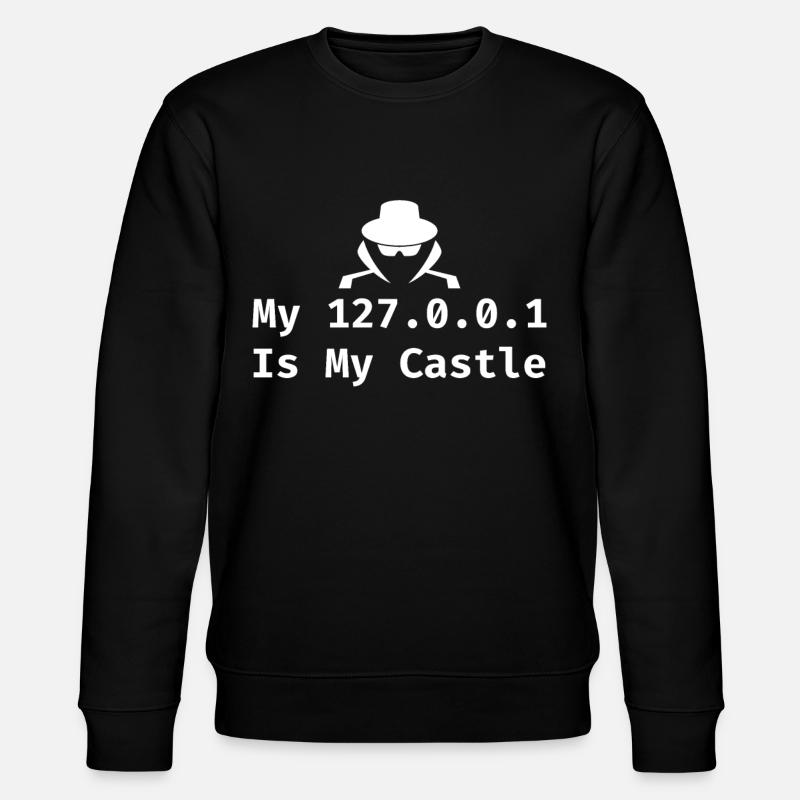 Cybersecurity Computersicherheit Cybersecurity - Stanley/Stella Unisex Bio-Sweatshirt CHANGER  - Schwarz