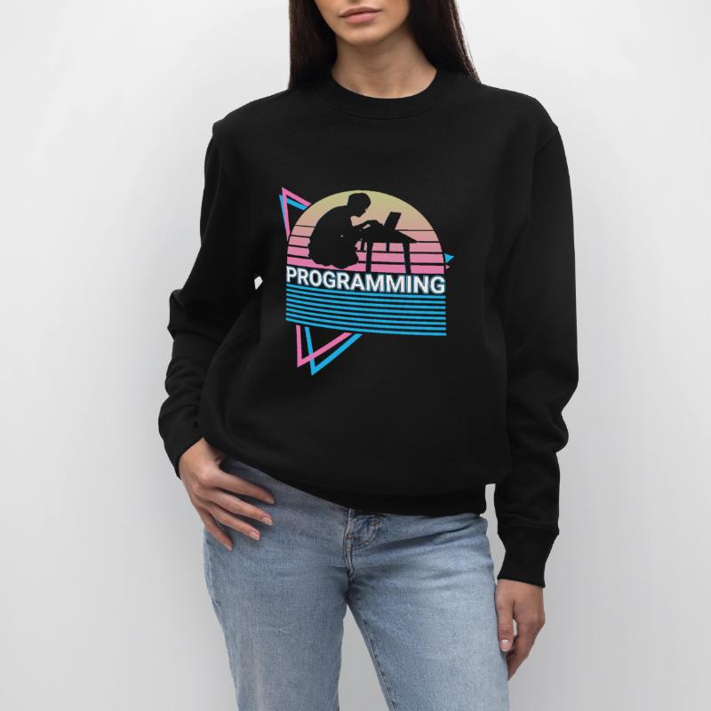 Programmierung Programmierer Retro Stanley/Stella Unisex Bio-Sweatshirt CHANGER 