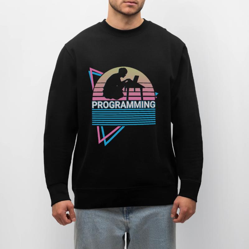 Programmierung Programmierer Retro Stanley/Stella Unisex Bio-Sweatshirt CHANGER 