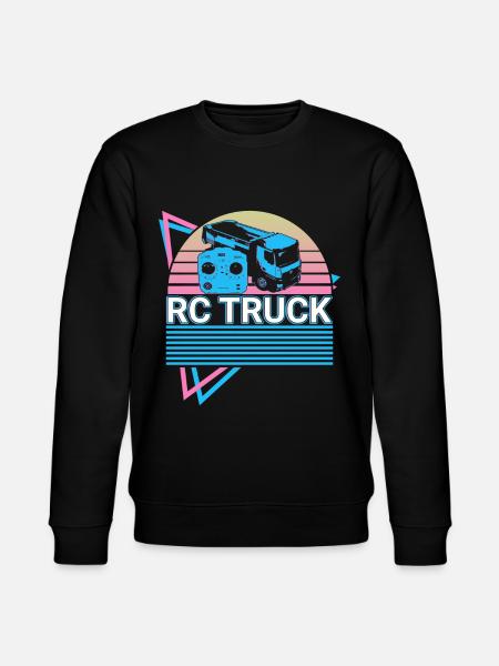 Rc Truck Retro - Stanley/Stella CHANGER Unisex Organic Sweatshirt - black