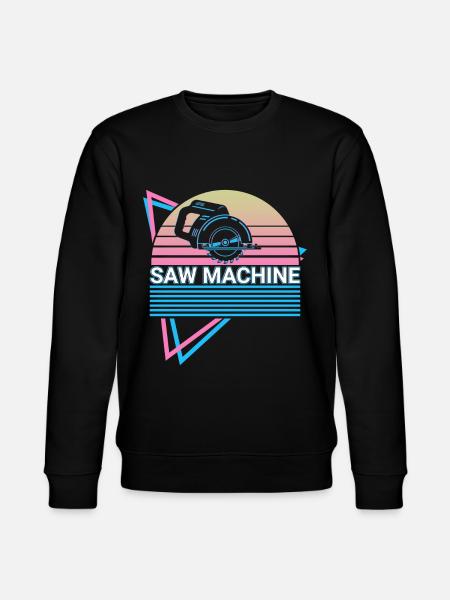 Sawing machine Retro - Stanley/Stella CHANGER Unisex Organic Sweatshirt - black