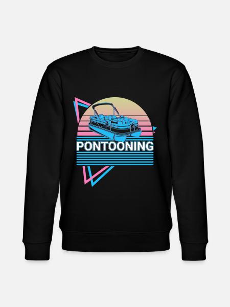 Ponton-Boot Retro - Stanley/Stella Unisex Bio-Sweatshirt CHANGER - Schwarz
