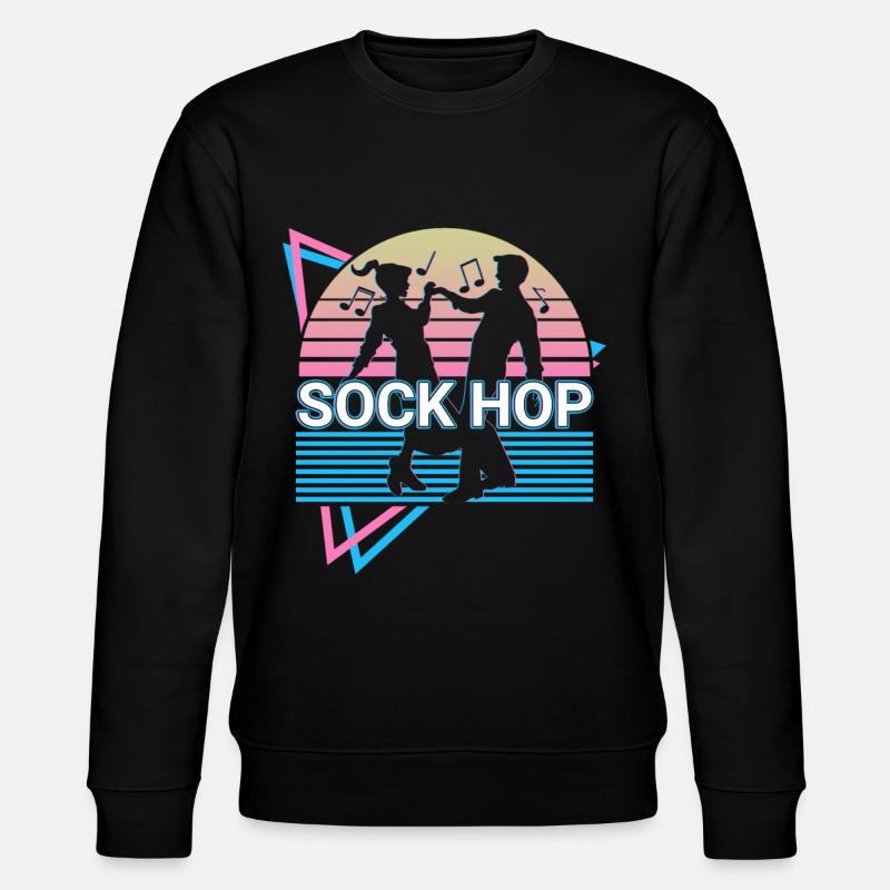 Sock Hop Retro - Sweat bio CHANGER Stanley/Stella Unisexe - noir