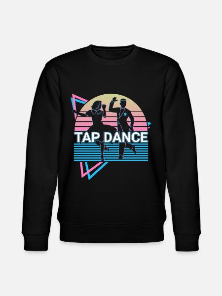Tap Dance Tap Dance Retro - Stanley/Stella CHANGER Unisex Organic Sweatshirt - black
