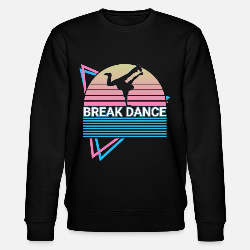 Breakdance Breakdance Breakdance Rétro - Sweat bio CHANGER Stanley/Stella Unisexe - noir
