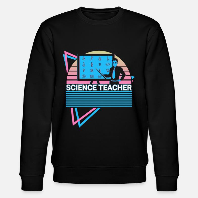 Professeur de sciences Rétro - Sweat bio CHANGER Stanley/Stella Unisexe - noir