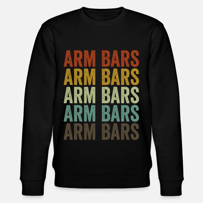 Armbars Jiu Jitsu - Stanley/Stella CHANGER Unisex Organic Sweatshirt - black