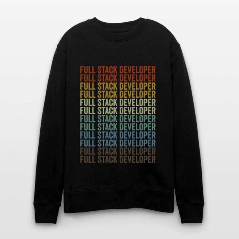 Full Stack Entwickler Coding Programmierer Full St Stanley/Stella Unisex Bio-Sweatshirt CHANGER 