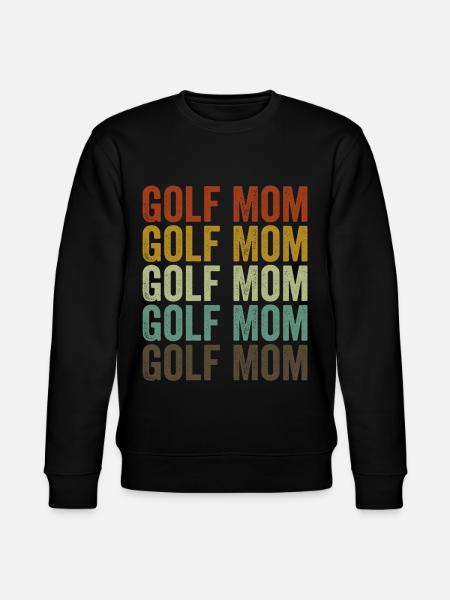 Golf Mama Golfer Mama - Stanley/Stella CHANGER Unisex Organic Sweatshirt - black