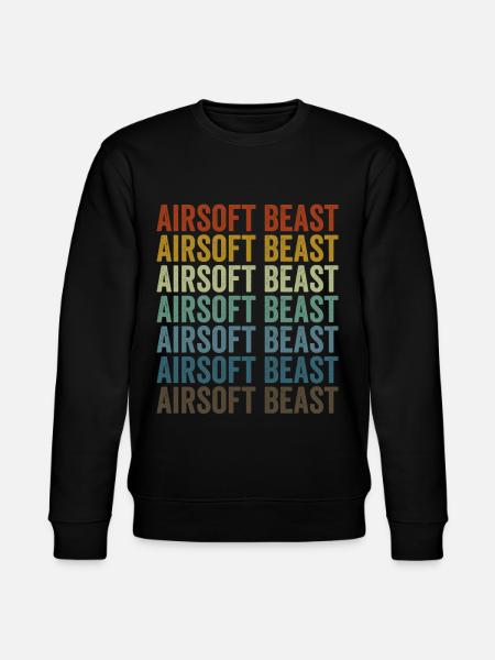 Airsoft Beast Airsoft Airsoft Game - Stanley/Stella CHANGER Unisex Organic Sweatshirt - black