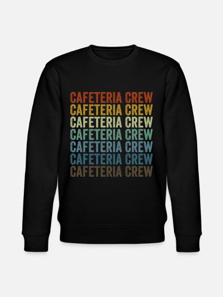 Cafeteria Crew Lunch Lady - Stanley/Stella CHANGER Unisex Organic Sweatshirt - black