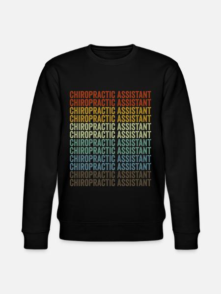 Chiropractic Assistant Chiropractor - Stanley/Stella CHANGER Unisex Organic Sweatshirt - black