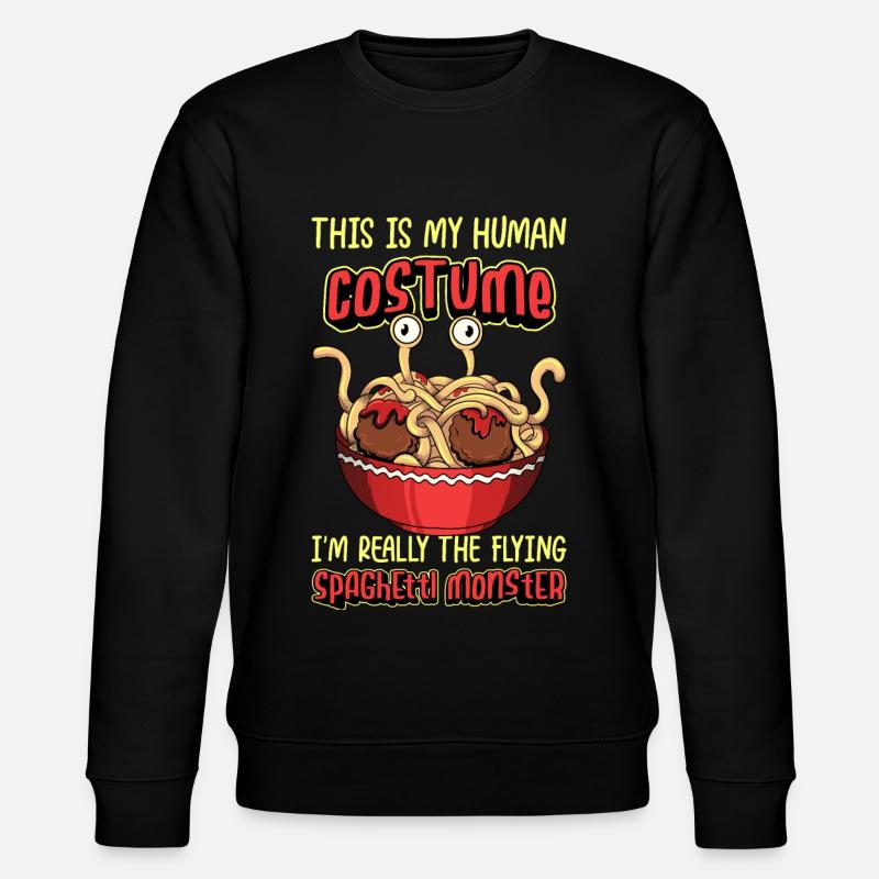Spaghetti Volant Monster Pastafari Pastafari - Sweat bio CHANGER Stanley/Stella Unisexe - noir