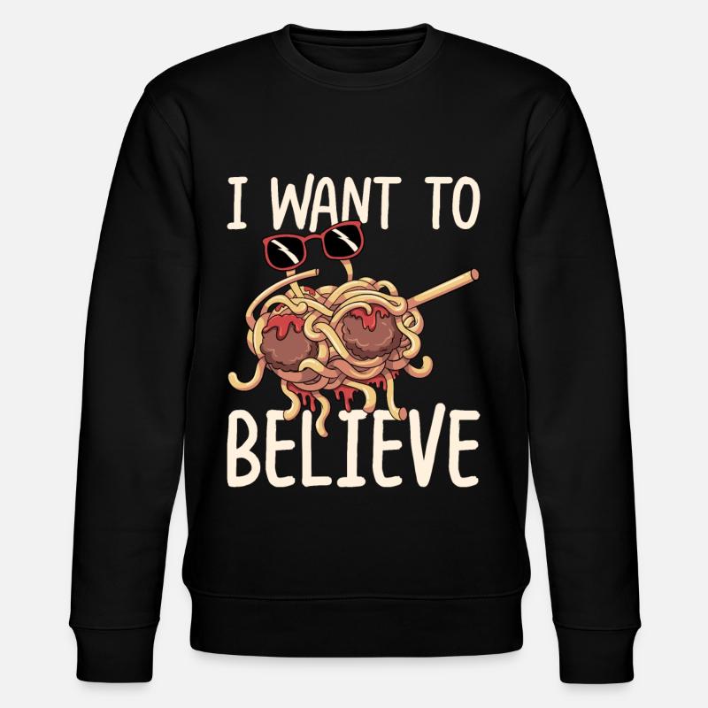 Dab Flying Spaghetti Monster - Sweat bio CHANGER Stanley/Stella Unisexe - noir