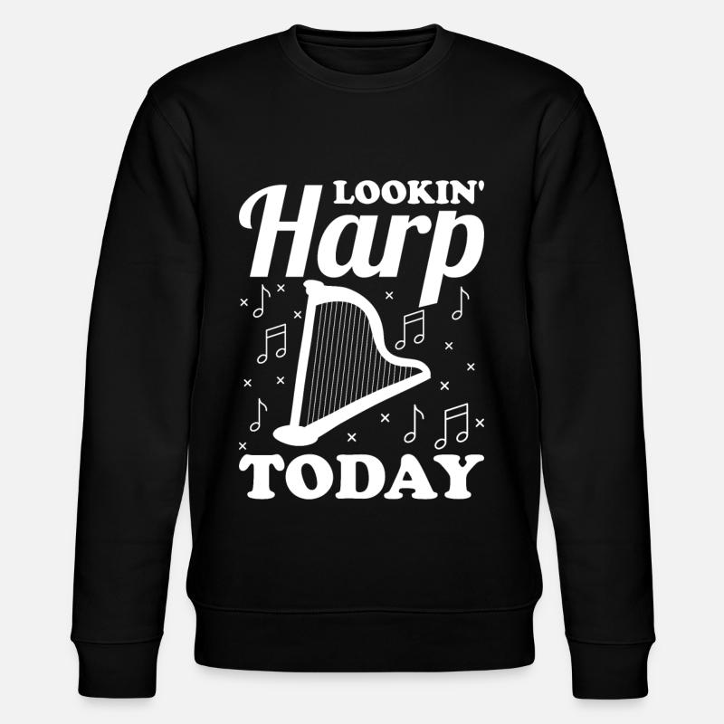 Harpiste Harpiste - Sweat bio CHANGER Stanley/Stella Unisexe - noir