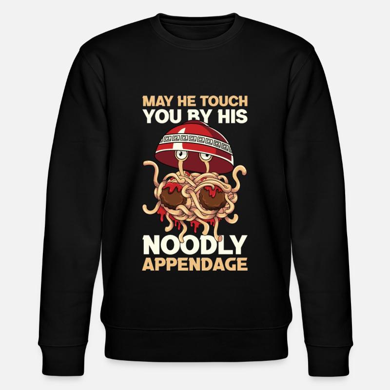 Monstre spaghetti volant FSM - Sweat bio CHANGER Stanley/Stella Unisexe - noir