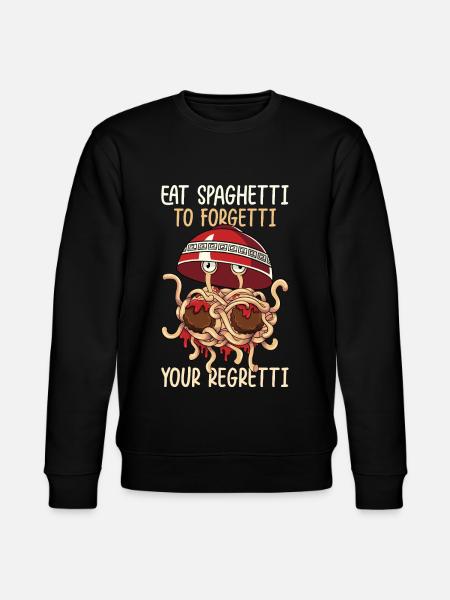 Flying Spaghetti Monster FSM - Stanley/Stella CHANGER Unisex Organic Sweatshirt - black