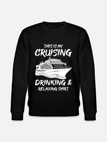Funny cruising - Stanley/Stella CHANGER Unisex Organic Sweatshirt - black