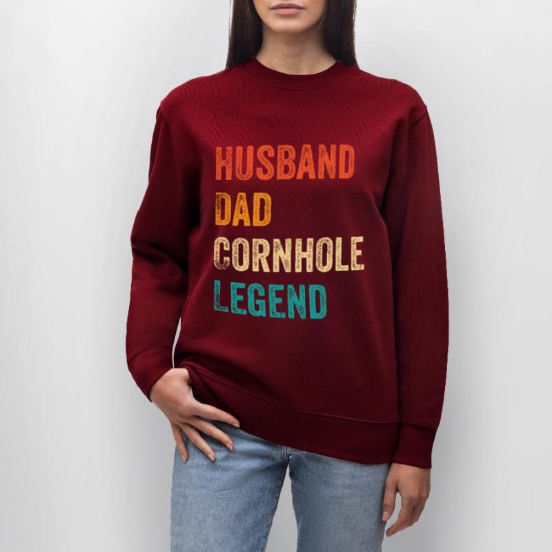 Cornhole Corn Hole Retro Stanley/Stella CHANGER Unisex Organic Sweatshirt
