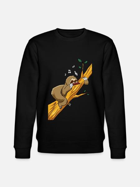 Harmonica Harmonica Player Harmonica-F - Stanley/Stella CHANGER Unisex Organic Sweatshirt - black
