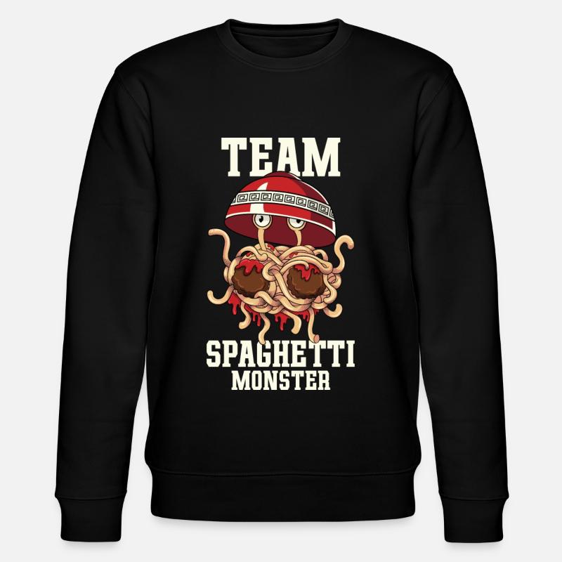 Monstre spaghetti volant FSM - Sweat bio CHANGER Stanley/Stella Unisexe - noir