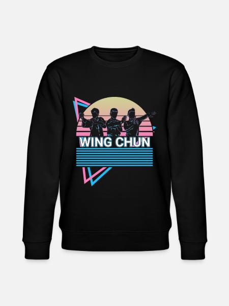 Kung Fu Retro - Stanley/Stella CHANGER Unisex Organic Sweatshirt - black